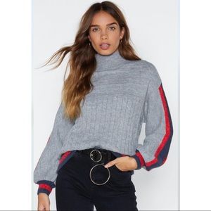 Draw the Line Sweater